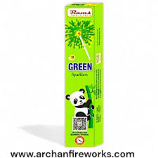 12 CM GREEN SPARKLERS